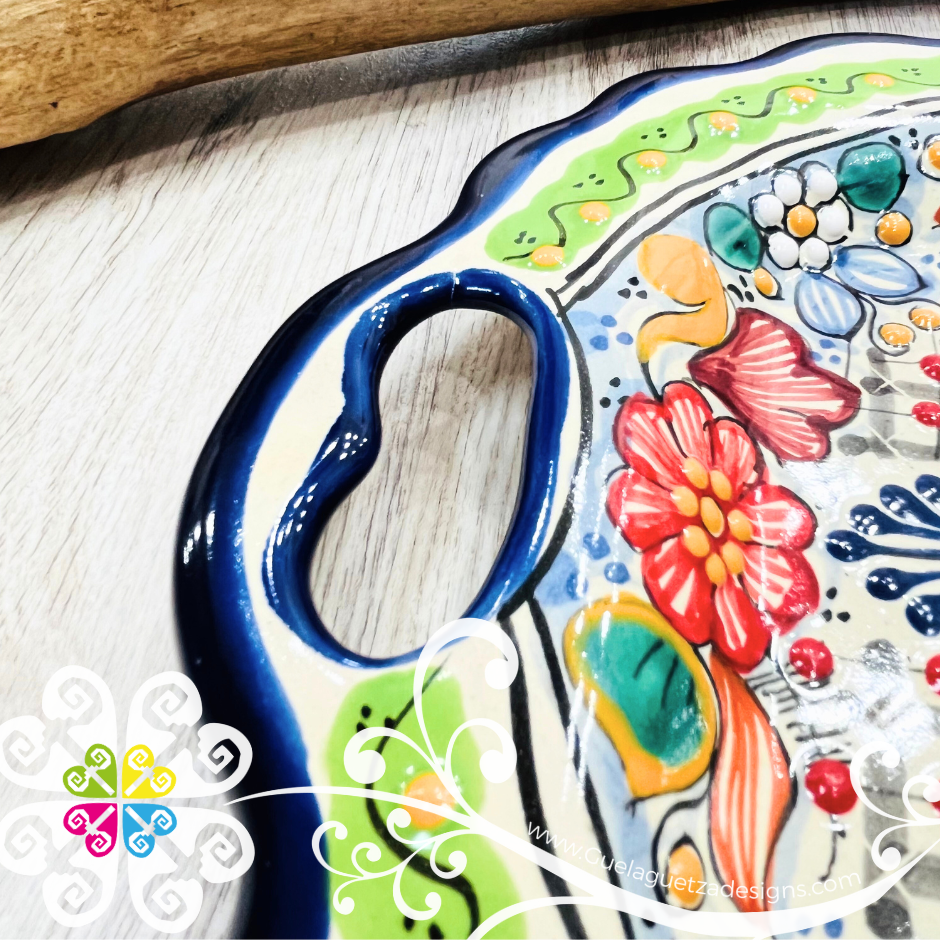 Large Arrocera Talavera Tray - Talavera Kitchen