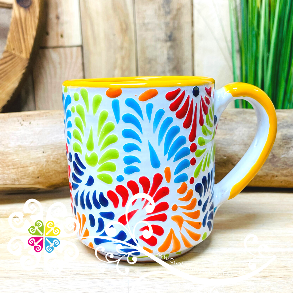 Mom Multicolored Mug Talavera Mug - Single Talavera Mug