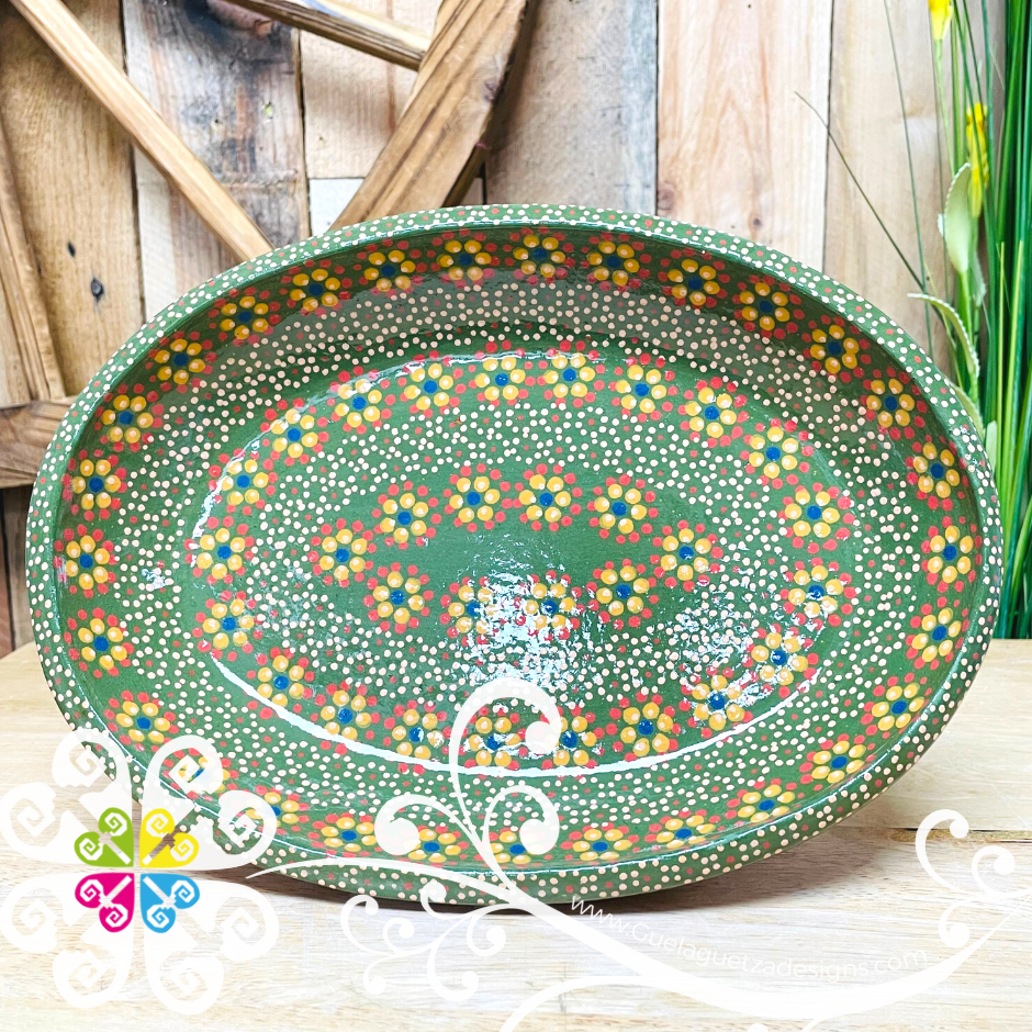 Capula Clay Fino Medium Oval Tray - Capula Fino Clay Kitchen