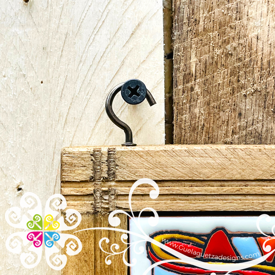 El Cartero Key Holder - Day of the Dead Wall Art