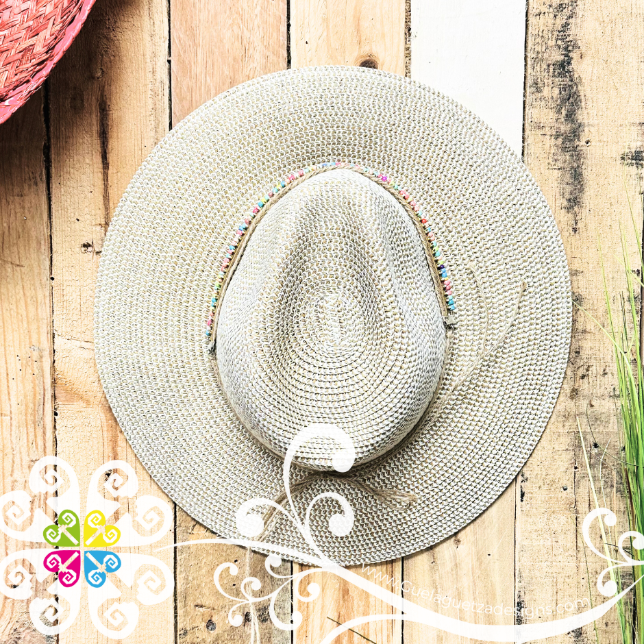 Playa Indiana Multicolor Beads - Summer Hat