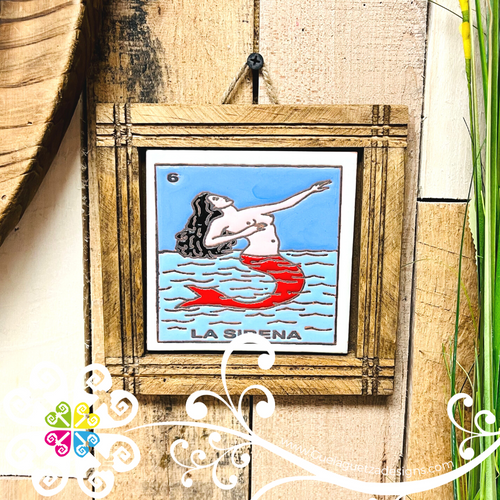 La Sirena - Loteria Wall Art