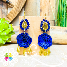 Elegant Rose - Palm Earrings