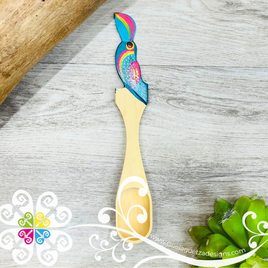 Tucan Sugar Spoon - Cocina Oaxaca