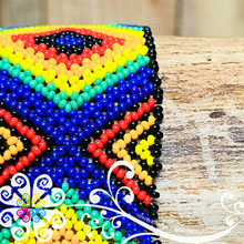 Multicolor Beaded Toquilla Hat - Pride Collection