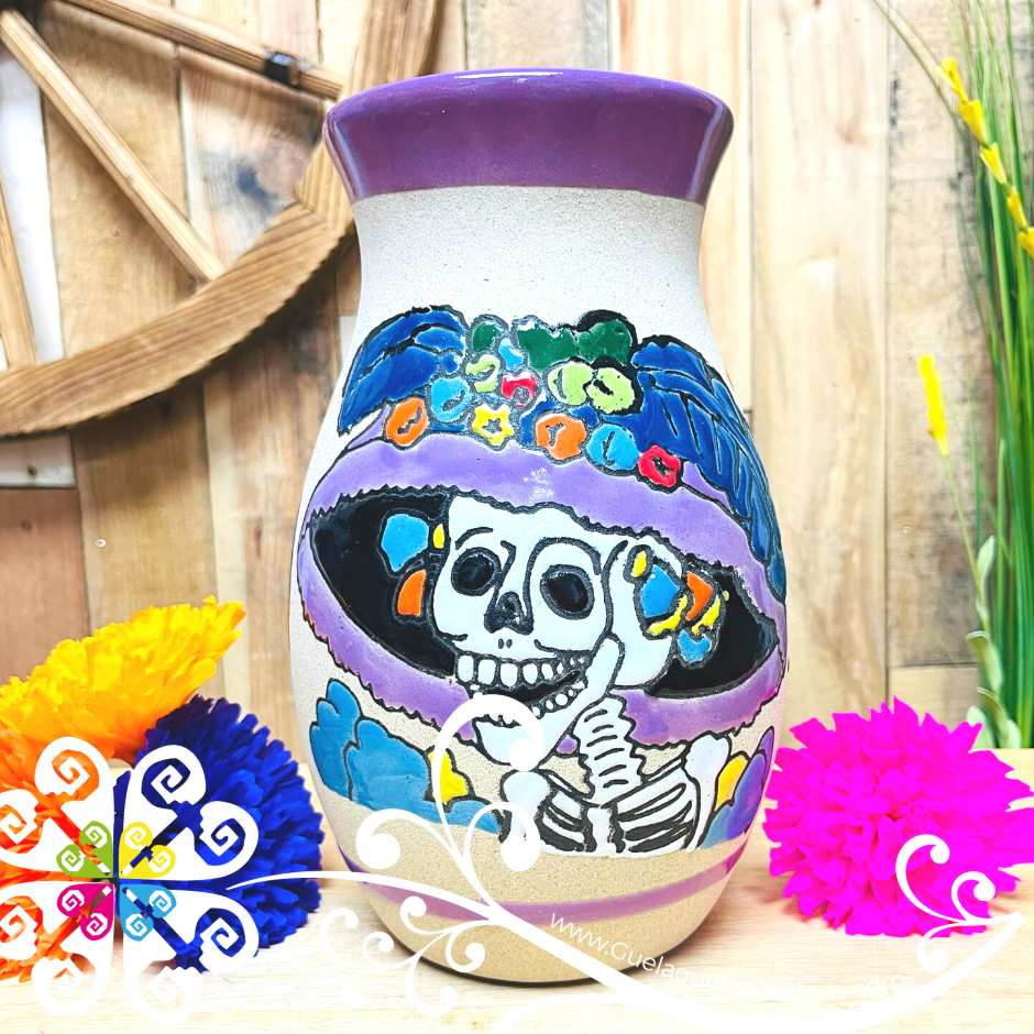 Florero Catrina - Mexican Home Décor