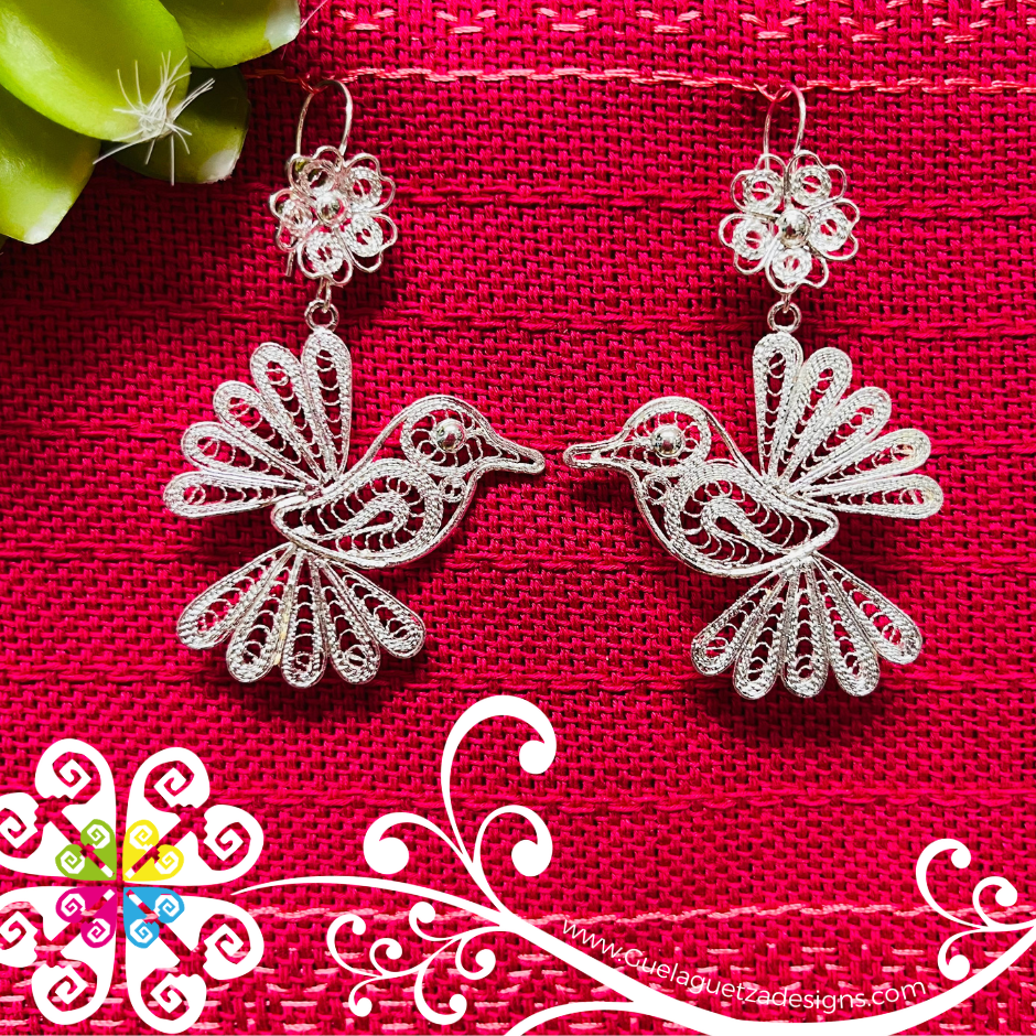 Colibri - Filigrana Artisan Earrings