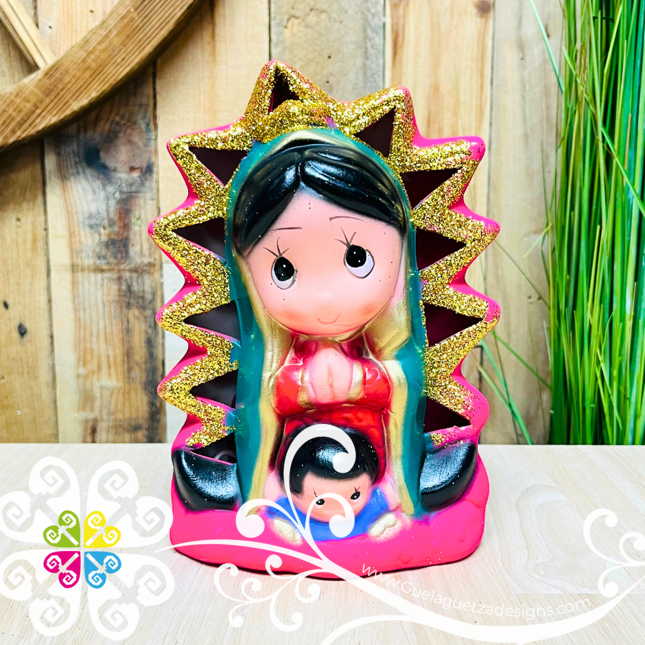 Small Animated Virgen de Guadalupe - Lamp