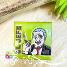 El Jefe - Mexican Loteria Coaster Tile