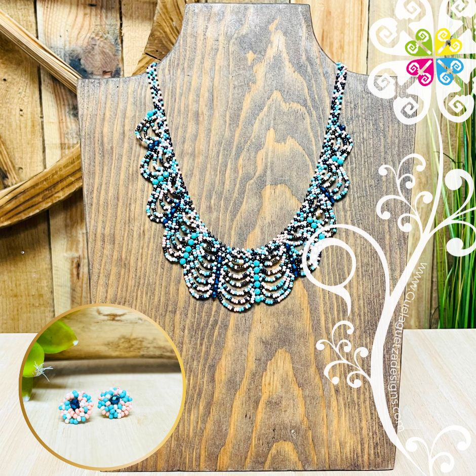 Beaded Reyna Necklace Set