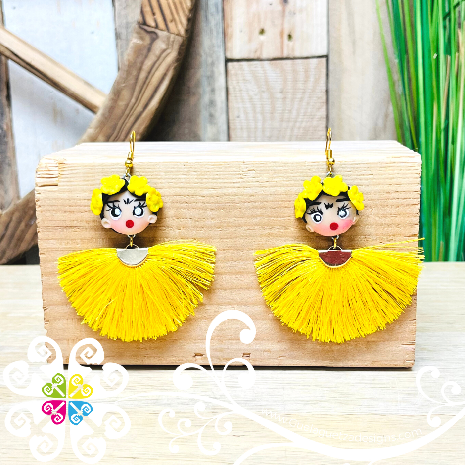 Frida Abanico - Artisan Earrings