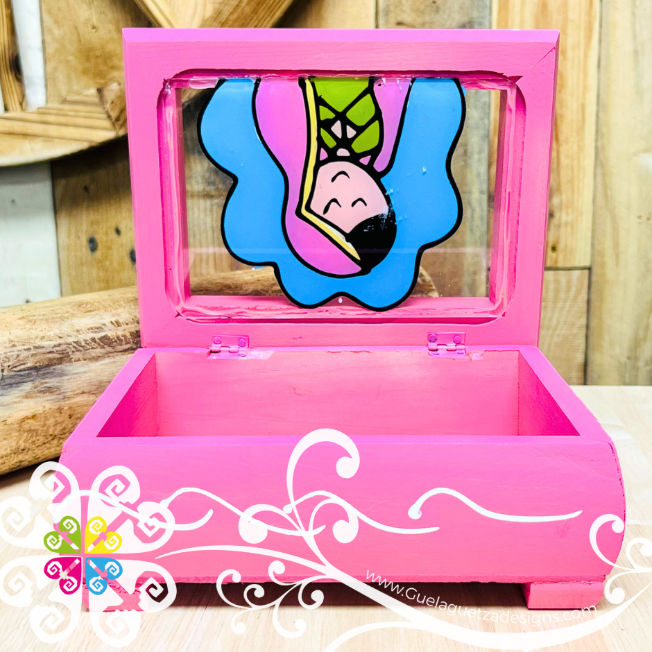 Pink Lupita Jewelry Box