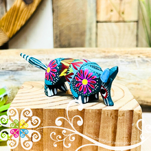 Mini Armadillo Alebrije Handcarve Wood Decoration Figure