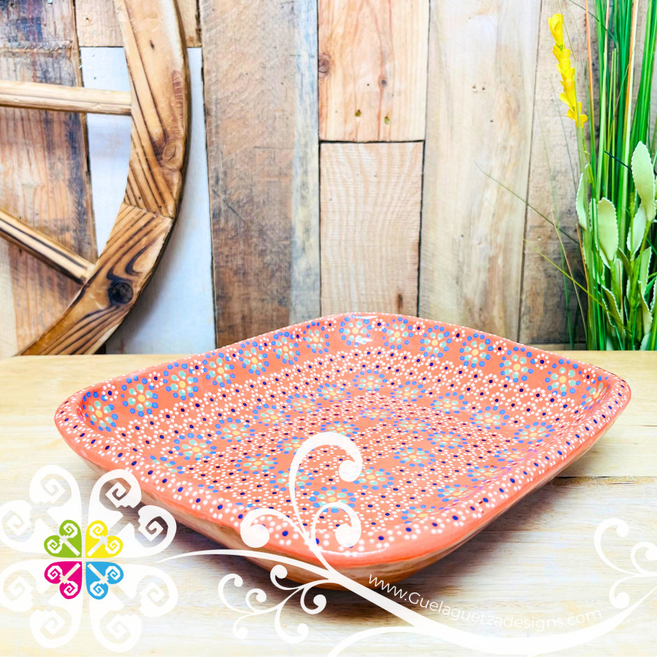 Capula Clay Fino Square Tray - Capula Fino Clay Kitchen