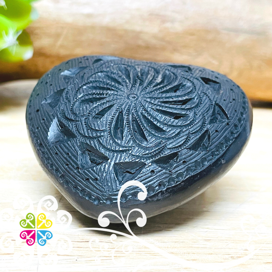 Small Heart Jewelry Box - Barro Negro Oaxaca