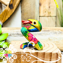 Mini Snake Alebrije Handcarve Wood Decoration Figure