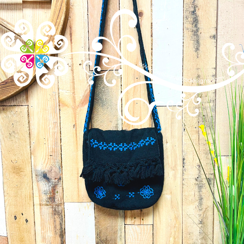 Hand Embroidered Puebla Bag - Crossbody Bag