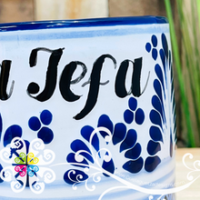 La Jefa Blue Talavera Mug