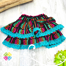 Black Primavera Girl Set - Mexican Children Outfit