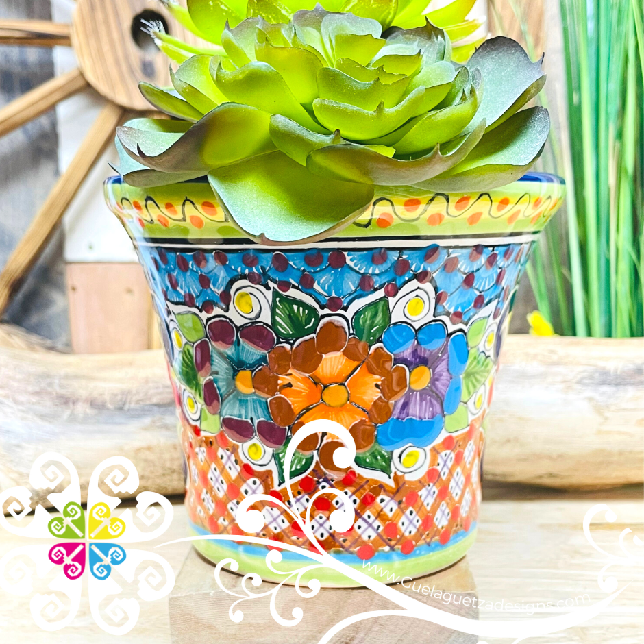 Large Talavera Pot - Maceta - Talavera Home Decor