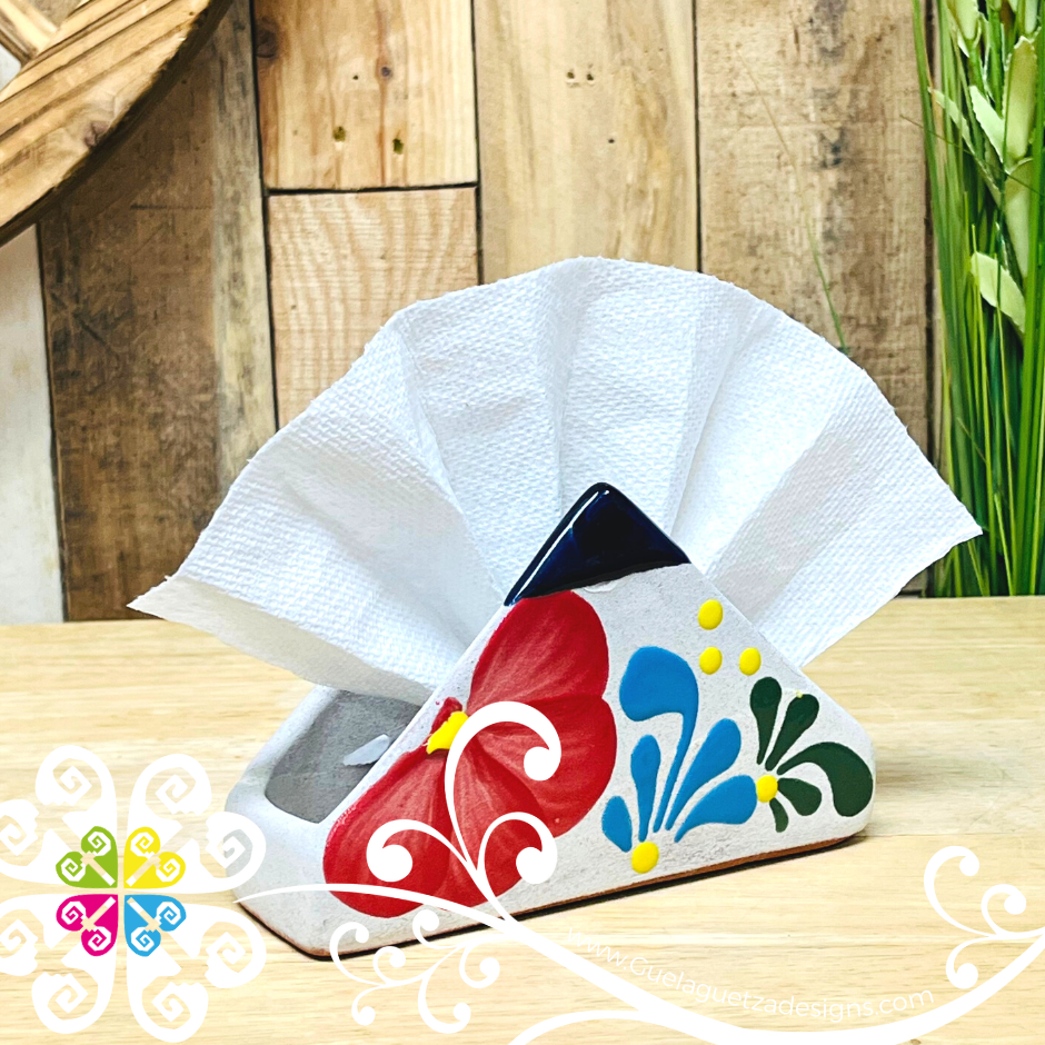 Triangle Clay Napkin Holder