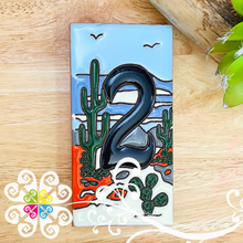 Desert Mexican House Numbers - Tiles Numbers