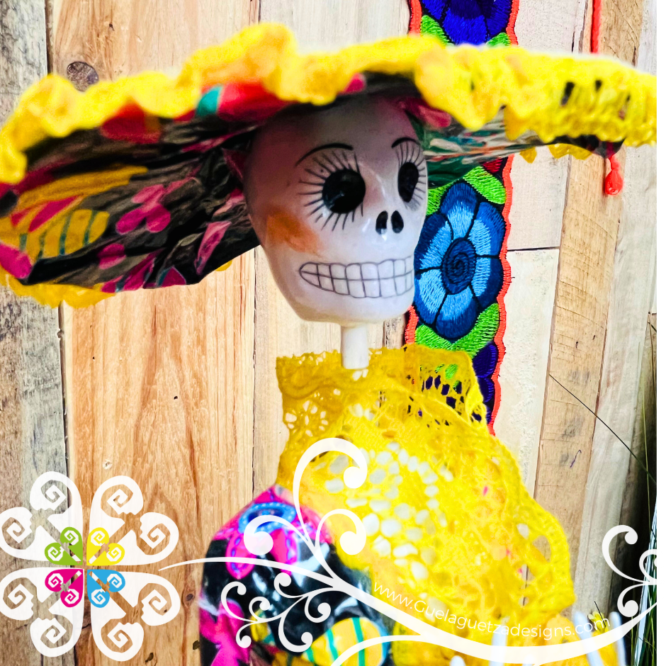 Medium Catrina Papel Mache