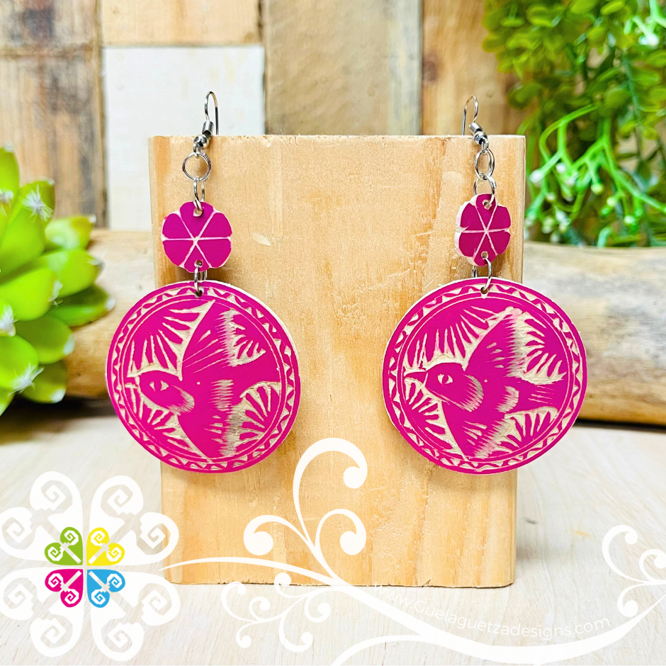 Jicara Round Artisan Earrings - Earrings