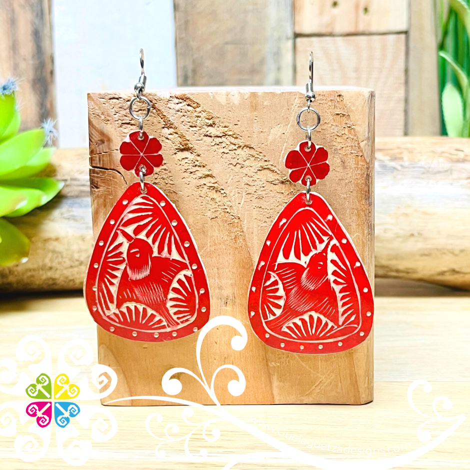 Jicara Triangle Artisan Earrings - Earrings