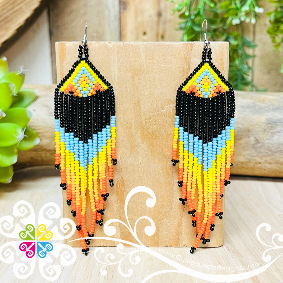 Beaded Raramuri Earrings