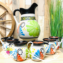 Clay Pato Pitcher Set - 6 Mugs