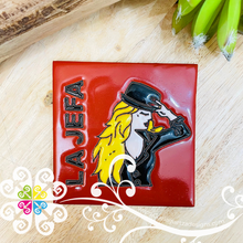 La Jefa - Mexican Loteria Coaster Tile