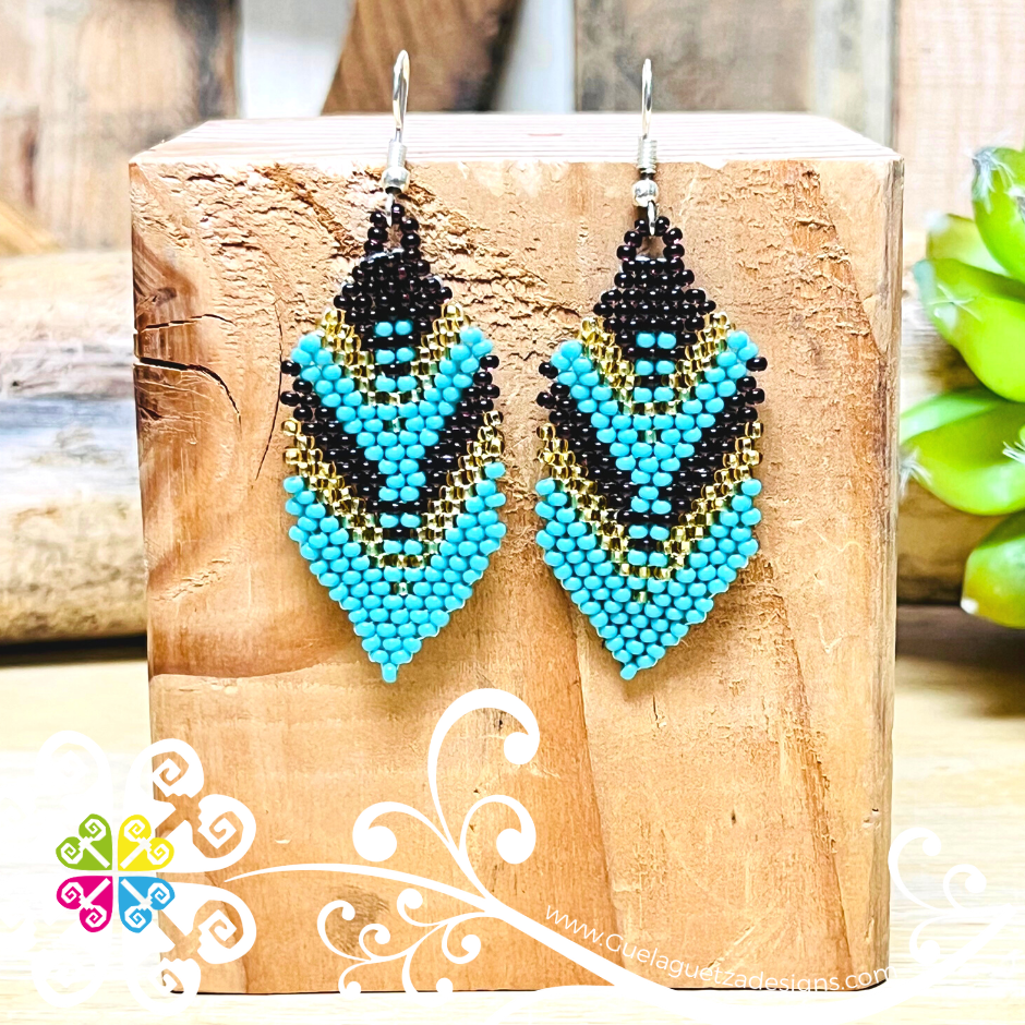 Pluma Beaded Earring