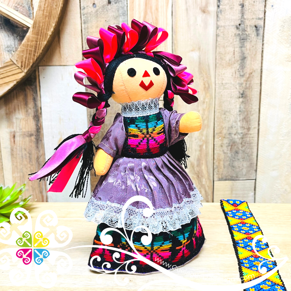 Multicolor Maria Mexicana Otomi Doll - Fina