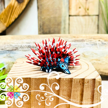 Mini Porcupine Alebrije Handcarve Wood Decoration Figure