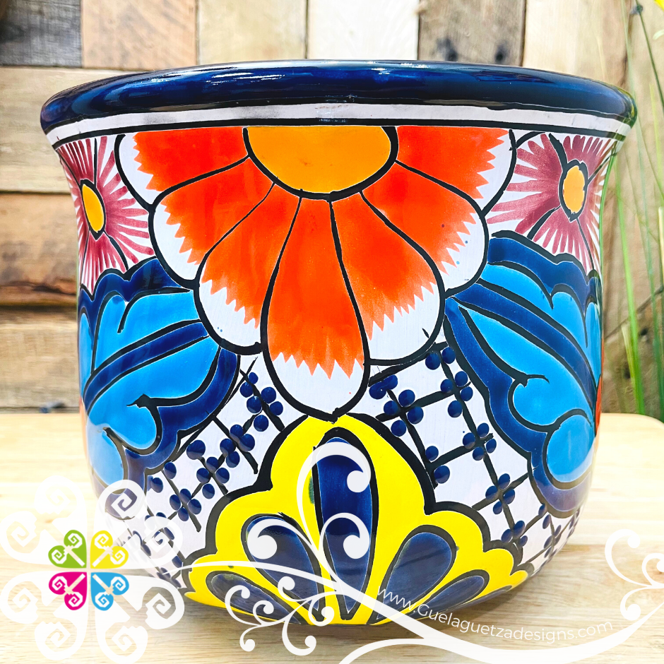 Talavera Set of 3 Pots - Maceta