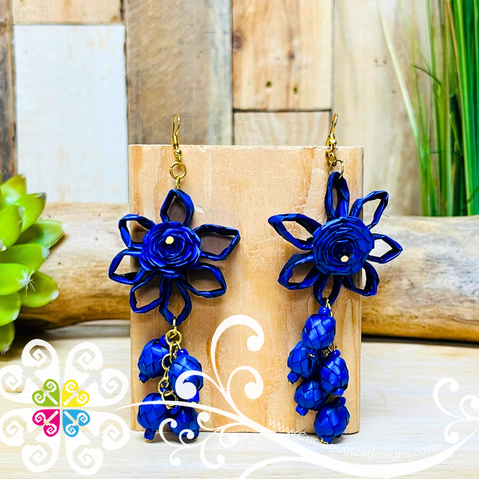 Sunflower Earrings - Palm Earrings