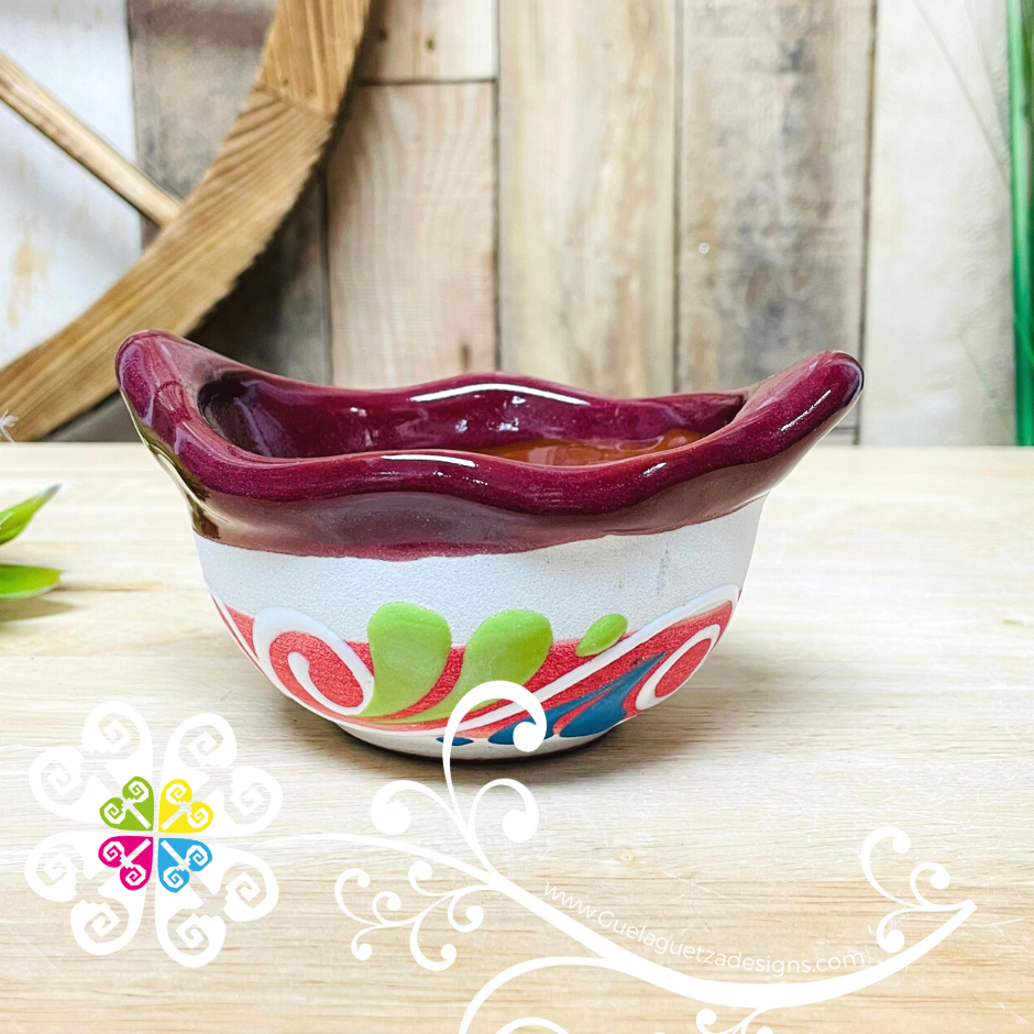 Set of 4 Extra Small Cazuelita Clay Bowl