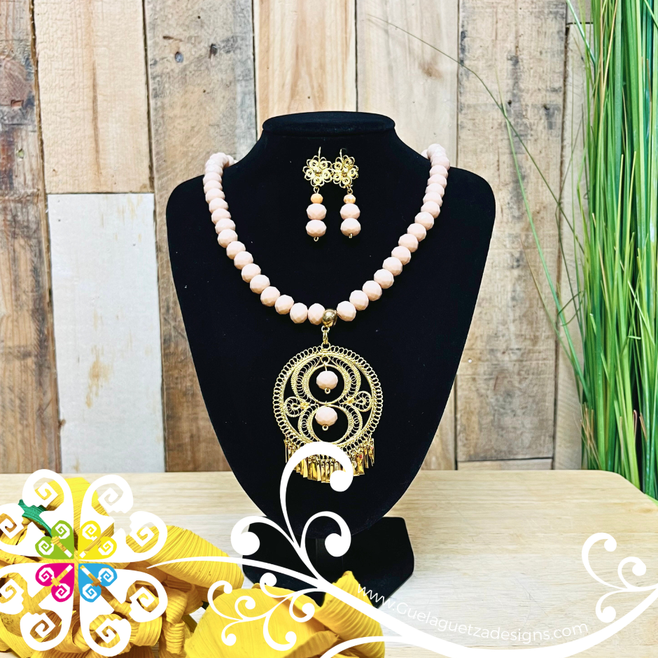 Filigrana Necklace Sets - Double Medallion