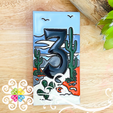 Desert Mexican House Numbers - Tiles Numbers