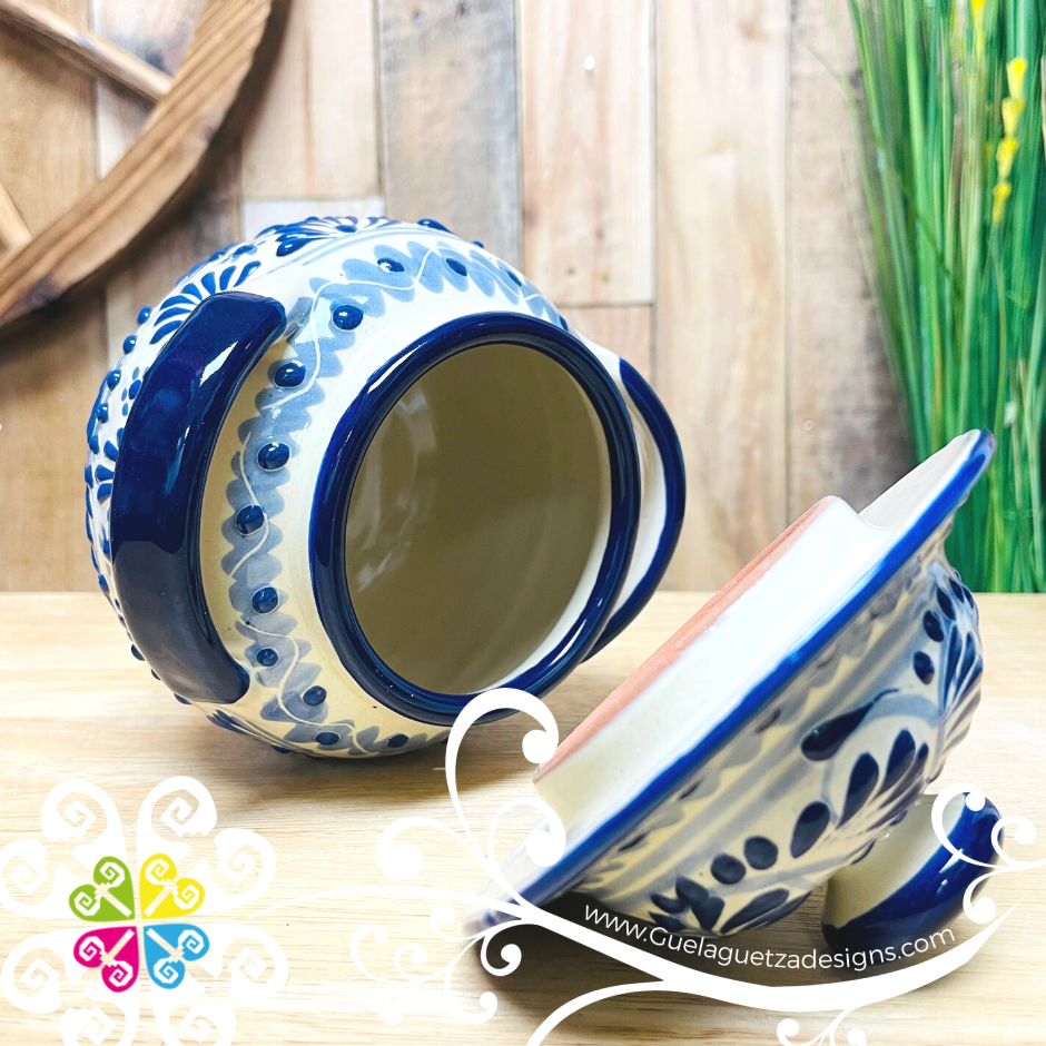 Large Talavera Sugar Bowl - Talavera Azucarera - Talavera Kitchen