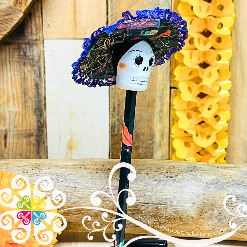 Ceramic Catrina Pen