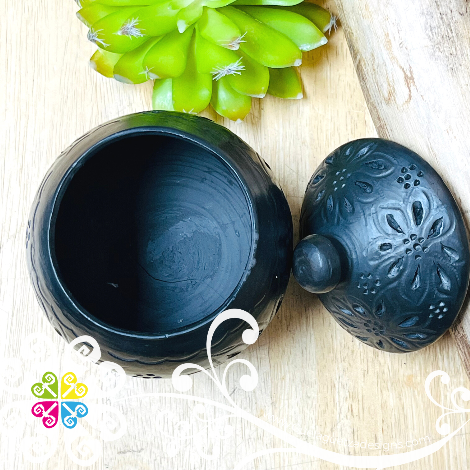 Sugar Bowl Black Clay - Barro Negro Oaxaca