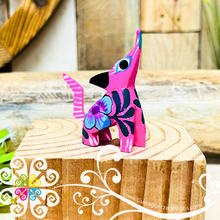 Mini Wolf Alebrije Handcarve Wood Decoration Figure