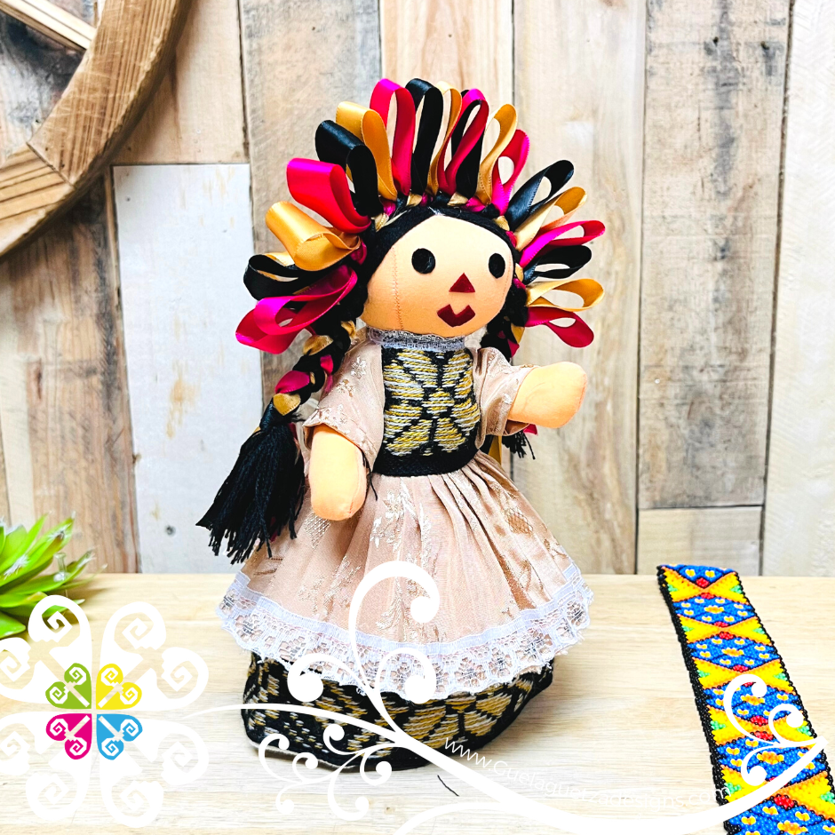 Multicolor Maria Mexicana Otomi Doll - Fina