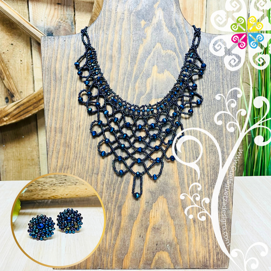 Beaded Royalty Necklace Set