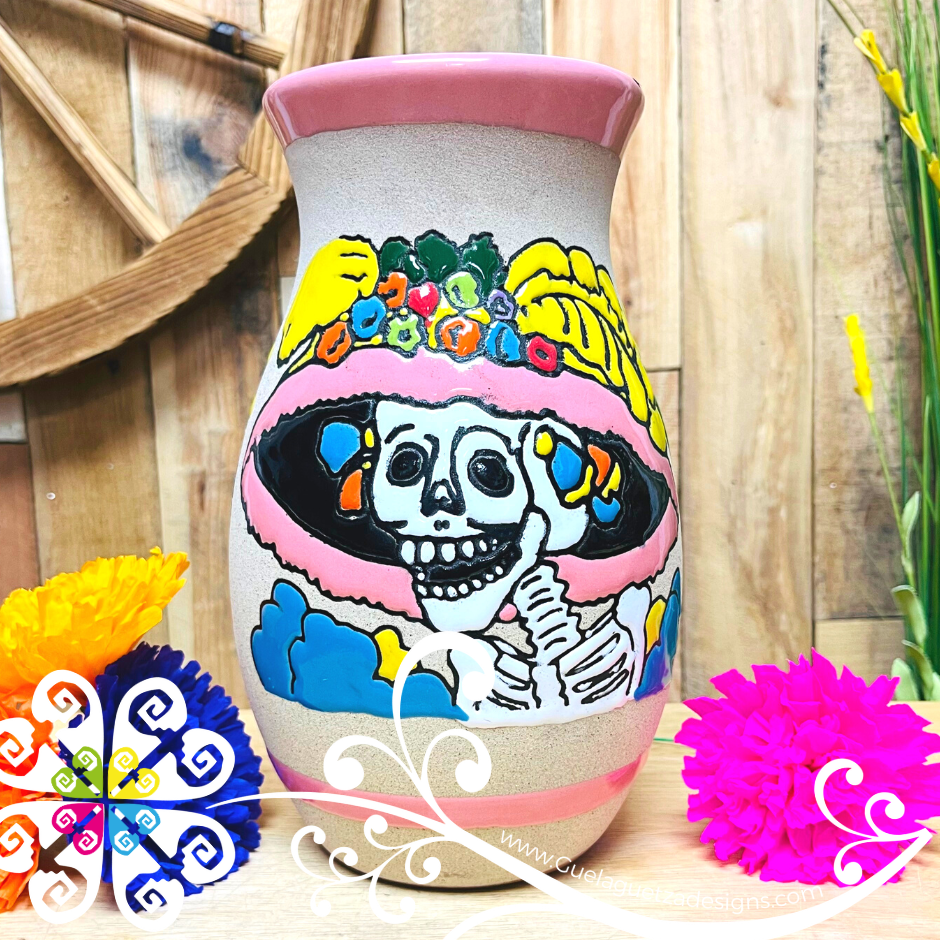 Florero Catrina - Mexican Home Décor