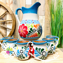 Clay Pato Pitcher Set - 6 Mugs