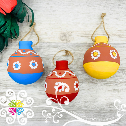 Multicolor Capula Round Clay Ornament Box