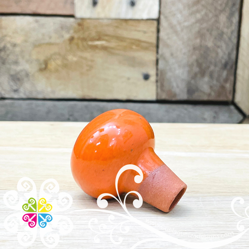 Floreada Garifa Tequilero - Tequila Clay Bottle